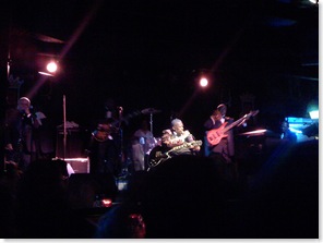 B.B. King playing at his club on Beale St